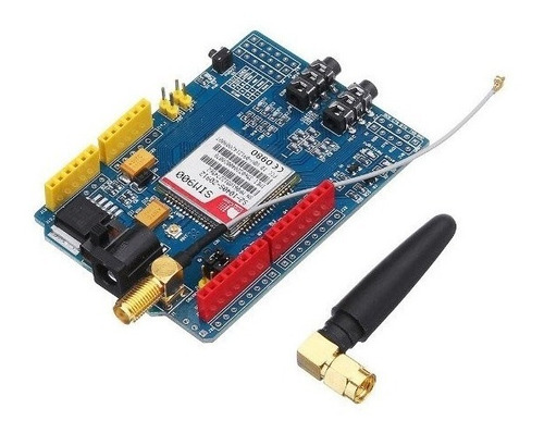 Imagen 1 de 4 de Shield Sim 900 Gsm Gprs Antena Celular Para Arduino