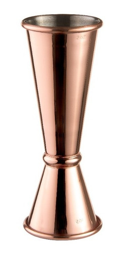 Dosador Para Bebidas Duplo Inox - Rosegold - 30/60ml