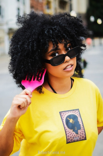 Imagem 1 de 5 de Camiseta T-shirt Black Power (feminino) Zero Life Style