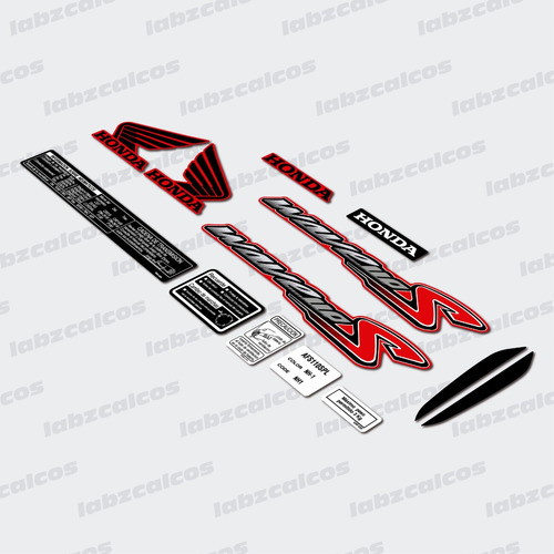 Kit Calcos Completo Honda Wave S 110 2020