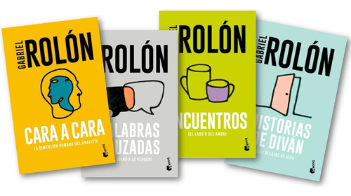 ** Combo 4 Libros Gabriel Rolon Ed Bolsillo ** Envio Gratis