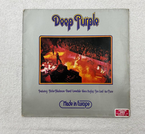 Disco De Vinil Deep Purple Made In Europe