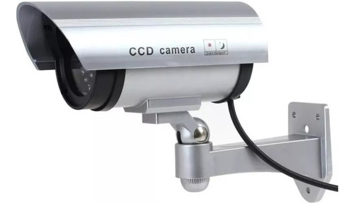 Camara Falsa De Vigilancia Con Led Simulador Seguridad