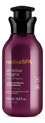 comprar Creme para corpo O Boticário Nativa SPA de 400mL\u002F400g ameixa negra
