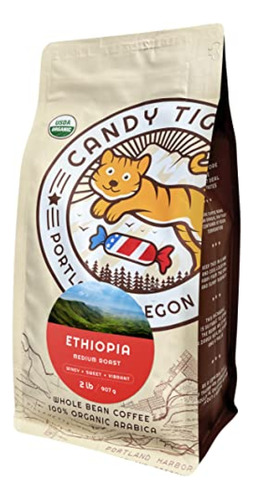 Cafe De Grano  Yirgacheffe De Etiopía - Usda Orgánico - Café