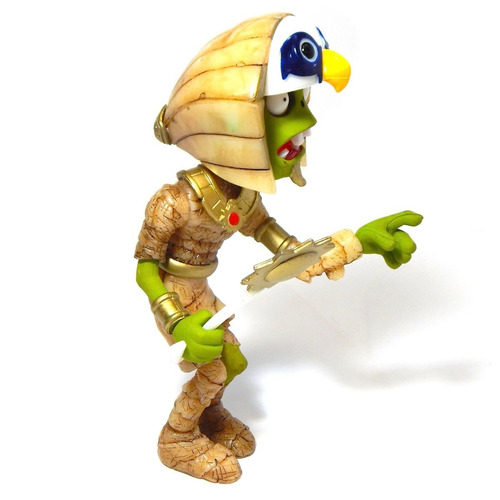 Plantas Vs Zombies Figura Zombie Faraon Luz Led 25cm