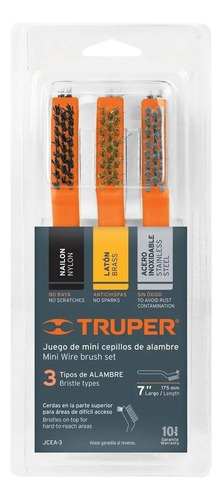 Cepillo De Alambre Truper 10652 - Pack 3