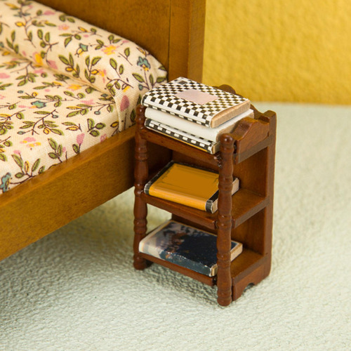 2 Estante De Almacenamiento En Miniatura Para Casa De