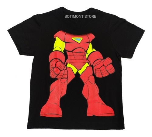 Camiseta Iron Man, Cuerpo. Super Héroes Marvel 