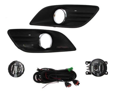 Faro Auxiliar Ford Focus Kinetic 08/13 Kit Completo 3600