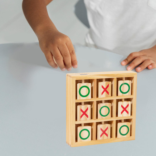 V Juego De Mesa De Madera Toe For Entretenimiento, Juguetes