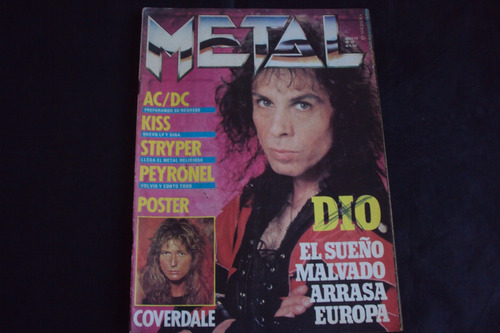 Revista Metal # 76 - Tapa Ronnie James Dio