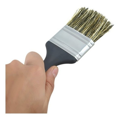 Imagem 3 de 4 de Trincha Pincel Para Pintura Modelo Vd 700 Marca Vonder.