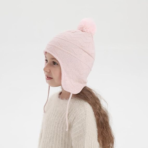 Set De 2 Gorros Y Guantes De Color Puro Para Bebé, Otoño/inv