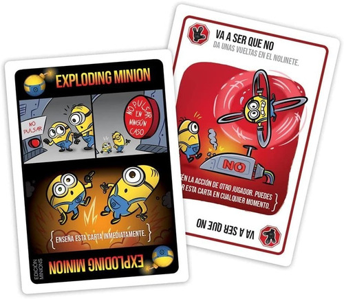 Imagen 4 de 4 de Juego De Mesa Exploding Minions Original Nuevo Español