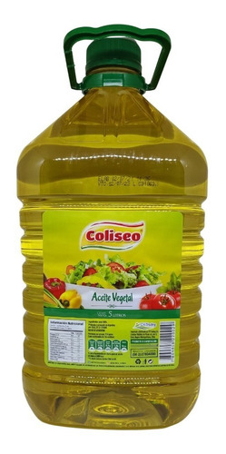 Aceite Vegetal Coliseo 5 Litros. Cherry Kul