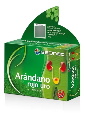 comprar Geonat Arandano Rojo Uro Infecciones Urinarias 30 Comp