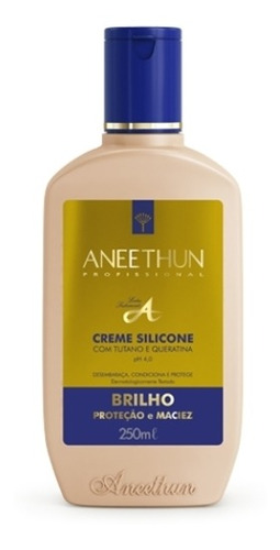 Aneethun Creme De Silicone Com Tutano E Queratina - 250ml