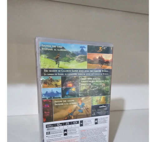 Breath Of The Wild Nintendo Switch Físico Lacrado (Usado)
