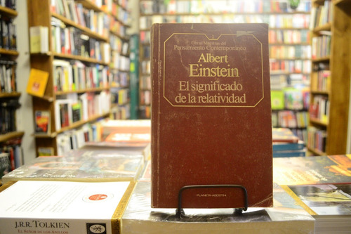 El Significado De La Relatividad. Albert Einstein.