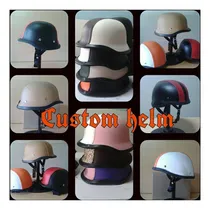 Comprar Casco Chopper Aleman Americano Bicimoto Monopatín 