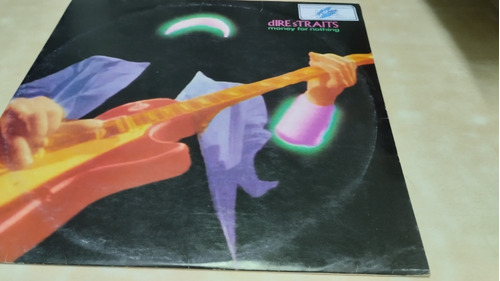 Dire Straits Money For Nothing  Vinilo Excelente Insert