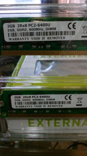 Memoria Ddr2 2gb 6400u  Unbuffered  Mmd4096kd2-800 Ibmx3200