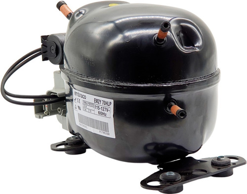 Imagem 3 de 8 de Motor Compressor Embraco 1/5 Em2y 70hlp R134a 127v E 220v