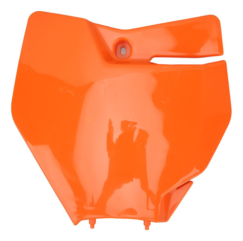 Placa Frontal De Matrícula De Moto Naranja De Plástico Abs
