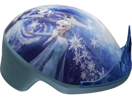 Casco De Bicicleta Par Niño Disney Frozen 3d Tiara Bell