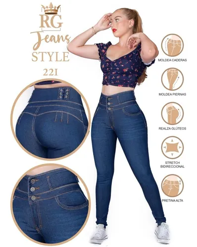 Pantalon Rich Girl Jeans 1 Pieza sin intereses