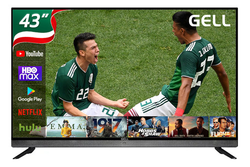 Pantalla Smart Tv 43 Pulgadas Gell 43TV Android TV Fullhd Television