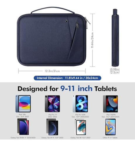 Funda De Transporte Para Tableta De 9 A 11 PuLG Con Asa Bols