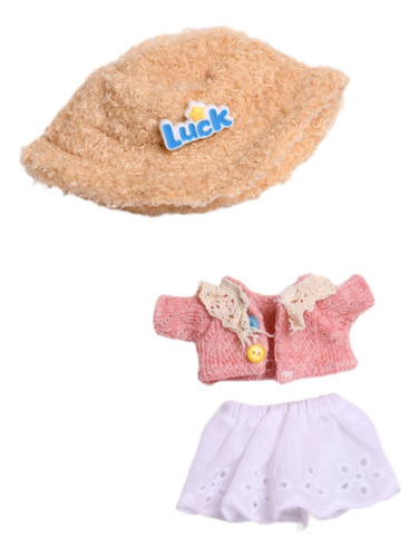 Abrigo Para Muñecas Y Traje De Falda Corta, Disfraz De Ropa