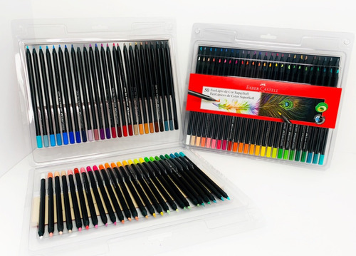 Imagen 2 de 2 de Lapices De Colores Faber Castell Supersoft Por 50 Colores