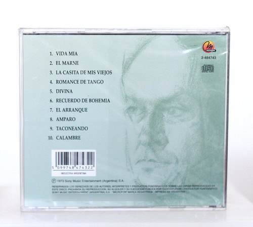 Cd Atilio Stampone Imágenes Tango Argentino // Nuevo Sellado