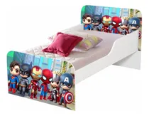 Comprar Mini Cama Infantil Para Meninos 100% Mdf  - Proteção Lateral