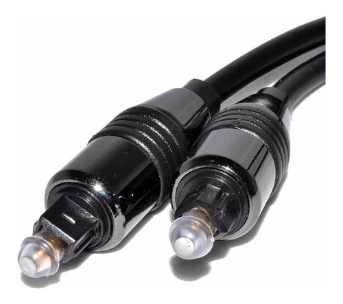 Cable Optico Toslink Fibra Optica Dorada 5 Mts Audio Digital