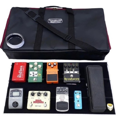 Pedalboard - Plataforma De Fx -60x31 Con Estuche Semi Rigido