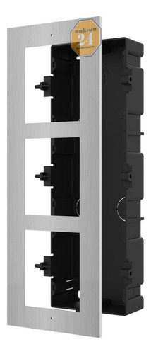 Modulo Triple Empotrar Portero Hikvision