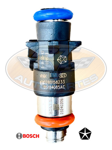 Inyector Gasolina 3.6l Ram 1500 2018 Original 0280158233