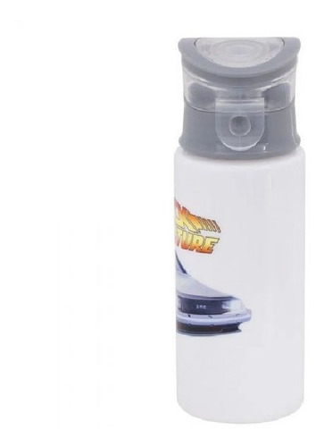 Imagem 2 de 4 de Garrafa Plástica 360 Ml De Volta Para O Futuro Squeeze