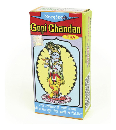 Chandan Tika Gopi Perfumada 140 Gramas