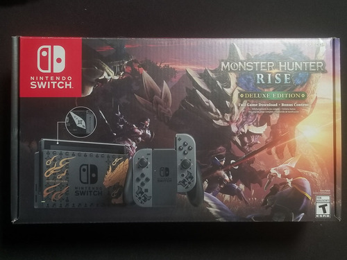 Consola Nintendo Switch 1.1 + Caja Edición Monster Hunter