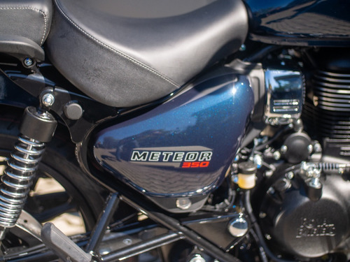 Imagen 12 de 25 de Royal Enfield Meteor 350 Stellar Marine Disponible Ya