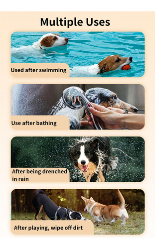 Toallas De Baño Para Perros, Toallas De Secado, Envolturas