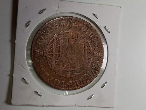 Moeda De Xx Reis 1776, Colônia, Cobre, Excelente Estado (Usado)