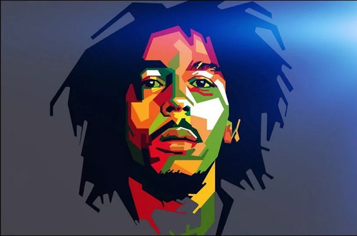 Pintura De Diamantes 5d De Bob Marley Para Decoración