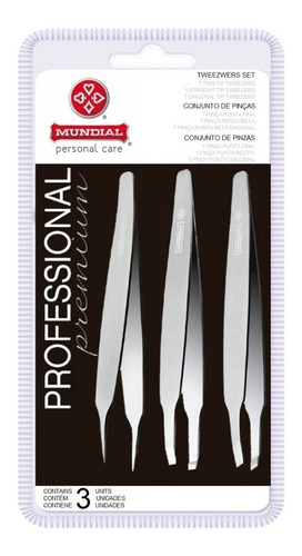 Pinças Profissionais Mundial Design De Sobrancelhas Bc-394