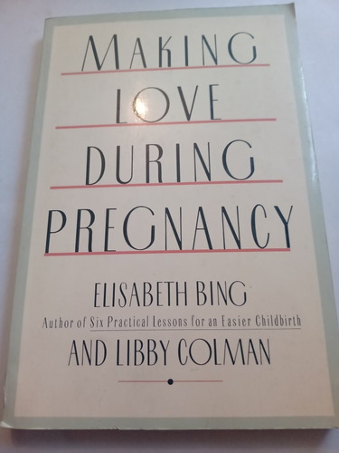 Libro Embarazo Making Love During Pregnancy En Inglés 